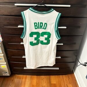 Stitched Larry Bird jersey